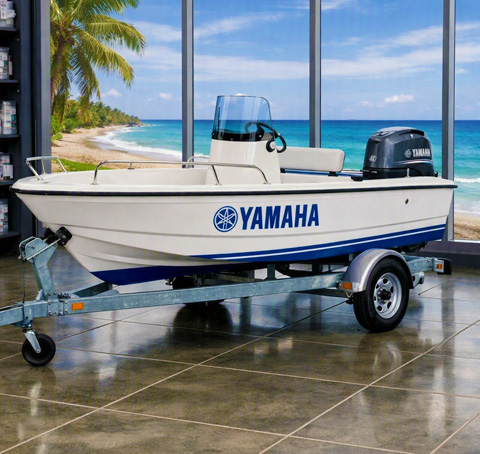 Fiberglass Boats and Yamaha Outboards